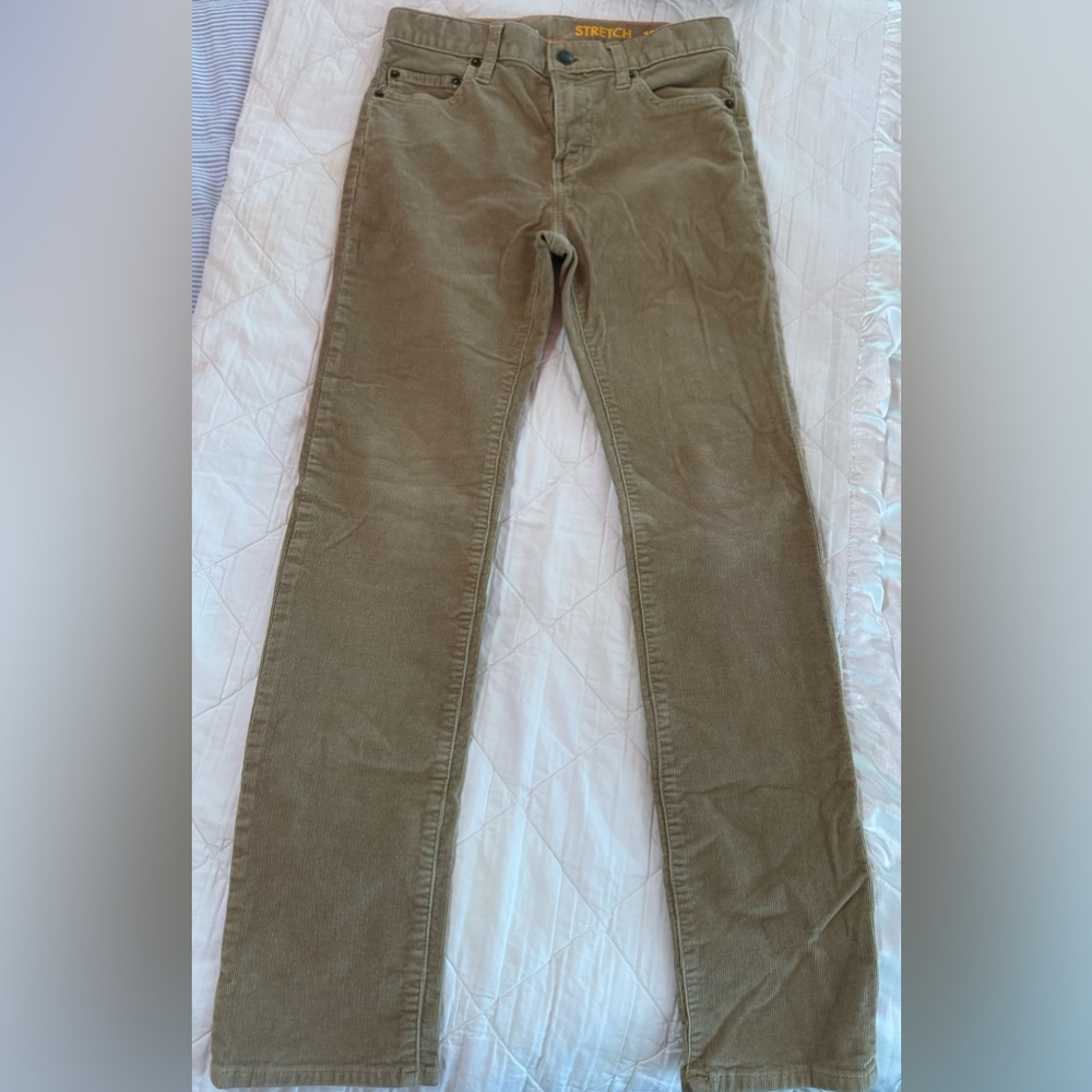 J crew-crewcuts boys size 12, corduroy jeans